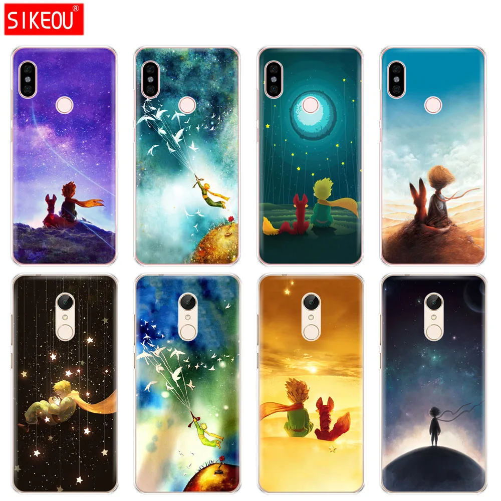 

Silicone Cover phone Case for Xiaomi redmi 5 4 1 1s 2 3 3s pro PLUS redmi note 4 4X 4A 5A The Little Prince and the Fox