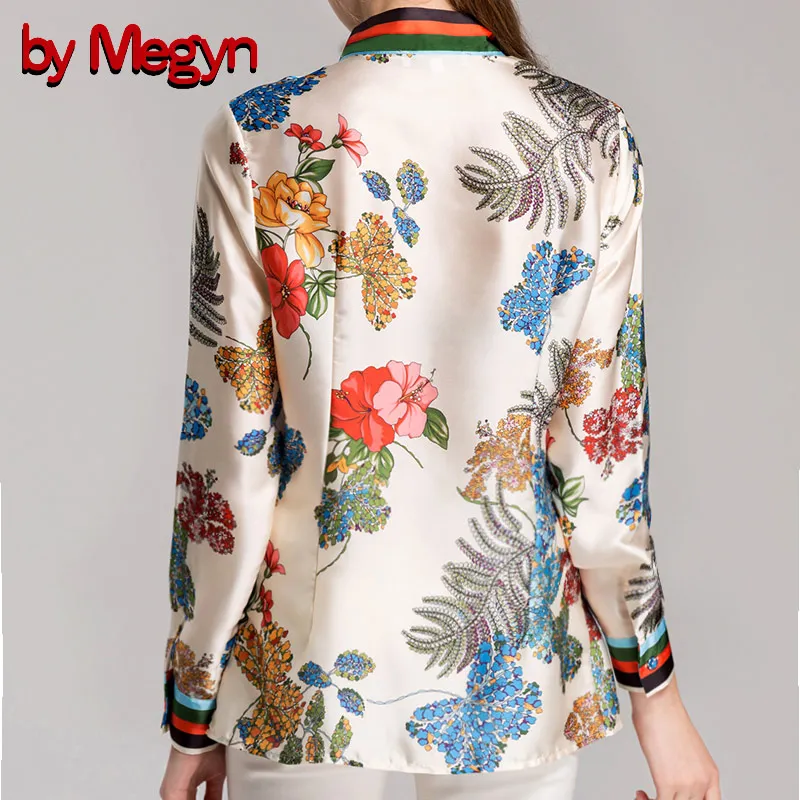 by Megyn women shirt long sleeve 2017 autumn free shipping blouses fashion women shirts feminine shirt plus size XXXL women tops
