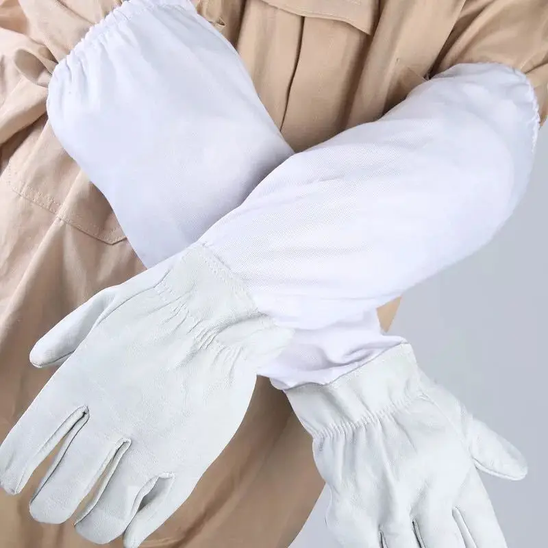 

Sheepskin gloves beekeeping tools protective tools anti-bee smashing protection [protective gloves] bee clothing bee