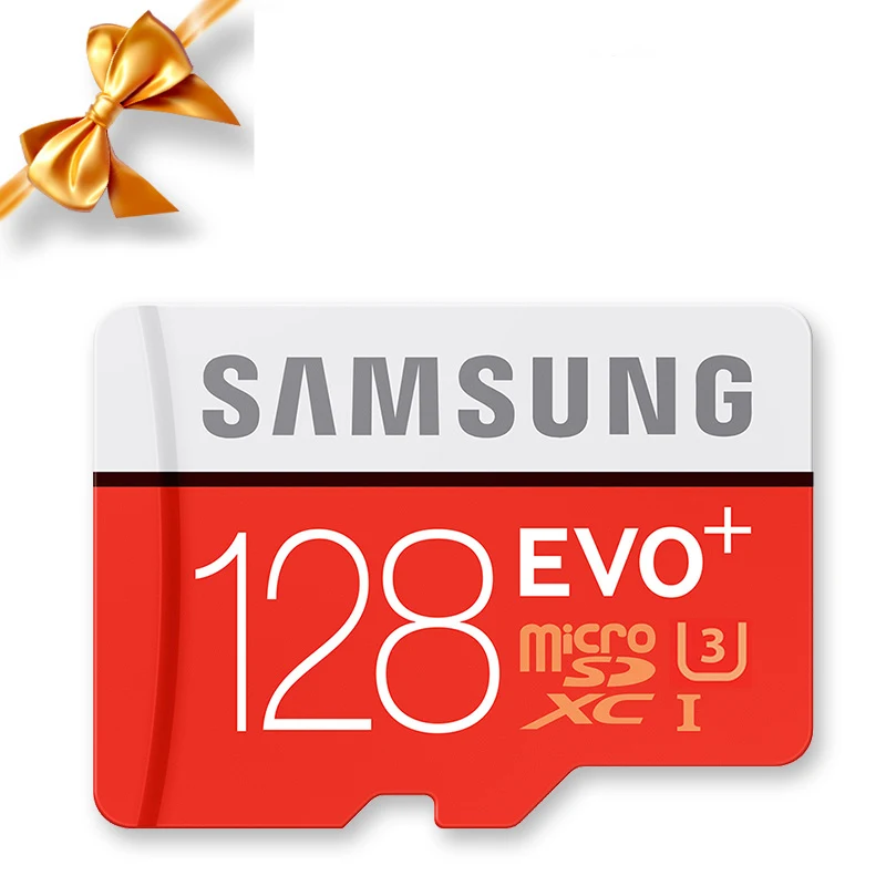 Карта Microsd SAMSUNG 256G 128 Гб 64 ГБ 32 ГБ 16 ГБ 8 ГБ 100 МБ/с./с класс 10 U3 U1 SDXC класс EVO+ Micro SD карта памяти TF флэш-карта - Емкость: 128GB U1 95MBs Luo