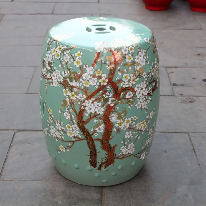 Jingdezhen Indoor Ceramic Antique Home Drum Porcelain Garden Stool