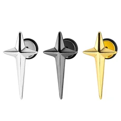 1 Pair Special Fashion Cross Earring Women Men Punk Stud Earring Piercing Jewelry Gift