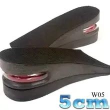 AHKUCI Съемная воздушная подушка стельки высота подъема эргономичный дизайн 2 слоя 5 см