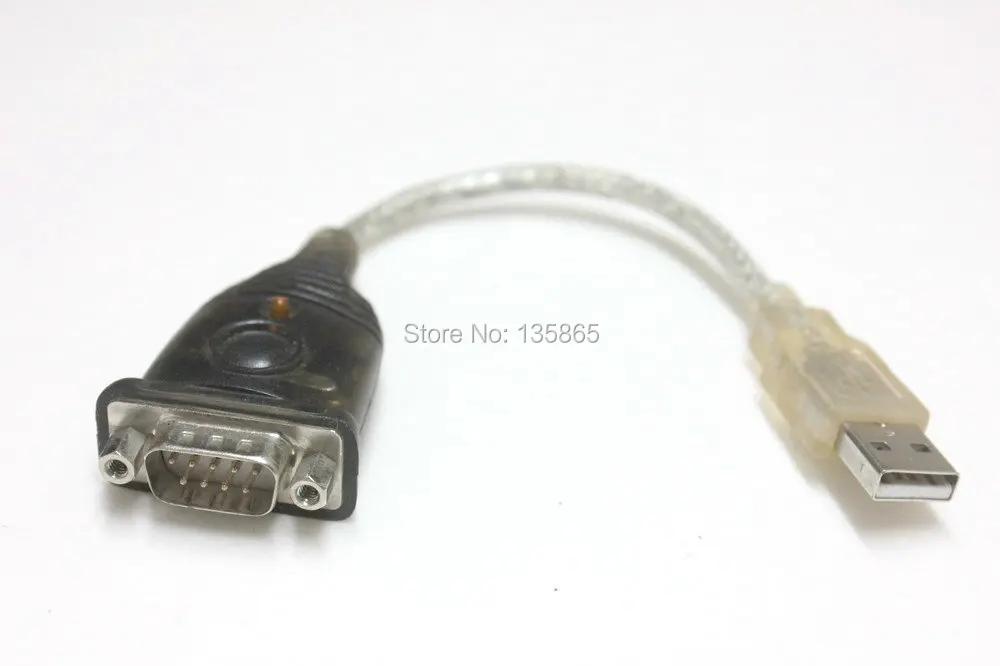 Используется USB-в-последовательный конвертер адаптер для ATEN с поддержкой