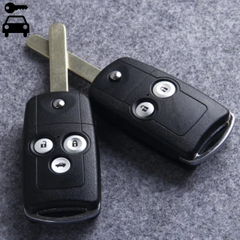 

High Quality 2/3 Buttons Car Flip Folding Remote Key FOB 433MHZ for Honda Civic CRV C-RV Accord Remote Key Programmer