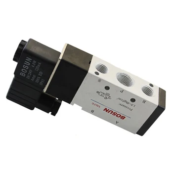 

DC24V Pneumatic Solenoid Valve 4V210-08 Reversing Valve 5 Way 2 Position PT1/4"