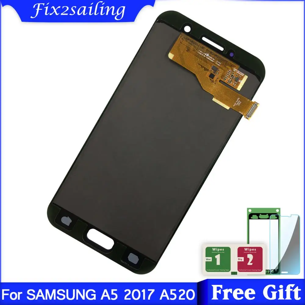 

For Samsung Galaxy A5 2017 A520F SM-A520F A520 LCD Display 100% tested working Touch Screen Digitizer Assembly Replacement