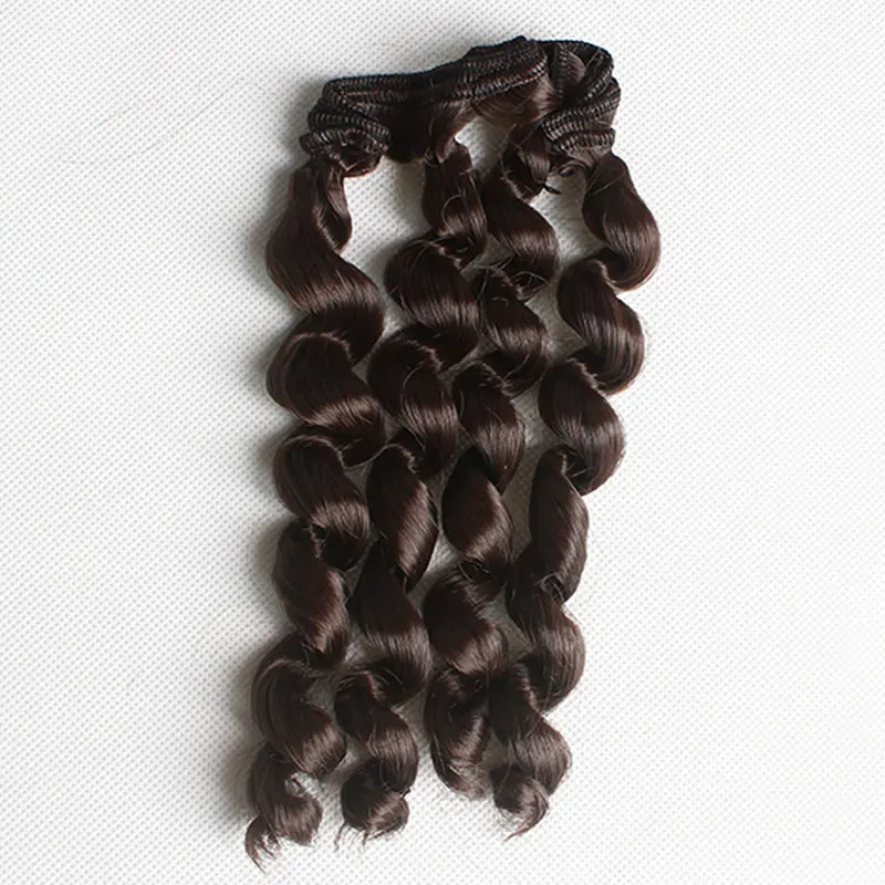15 см кукольные волосы для 1/3 1/4 1/6 BJD Diy кукла натуральные волнистые кукольные парики Шелковый парик термостойкие высокотемпературные кукольные волосы - Цвет: 2