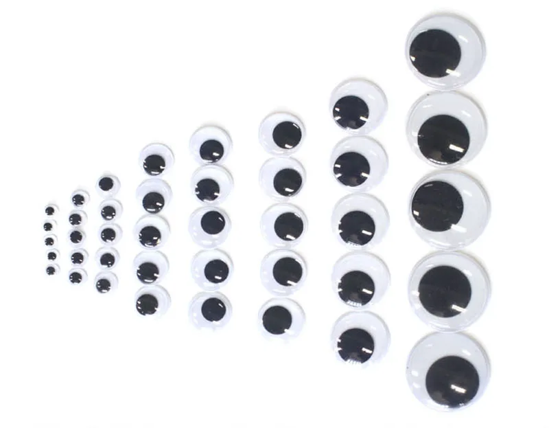 20 г мульти размер самоклеющиеся куклы глаза игрушки Googly Wiggly Eyeball для DIY ремесло Deco креативные мягкие Подарочные игрушки аксессуары для куклы