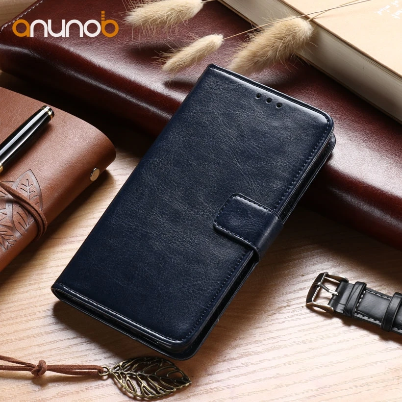 

Anunob For Oukitel Mix 2 Case Oukitel K10 Umi Digi S2 Pro Elephone P8 Max Wallet Flip Leather Protective Cover Luxury Bags