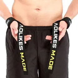 1 пара Тяжелая подъемная ручная повязка на запястье с поддерживающим ремнем бандаж для спортзала ремни для тяжелой атлетики повязки на