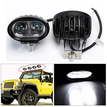 

20W LED Fog Light Car Offroad Lamp Auto Truck ATV Motorcycle Tail Light for Moto 4WD AWD 4x4 12v 24v Driving Headlamp for BMW