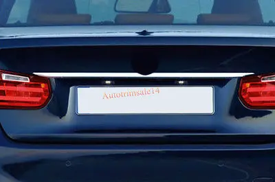 

Exterior Steel Rear Central Trunk Boot Mouldings For BMW 3 Series F30 2012-2016