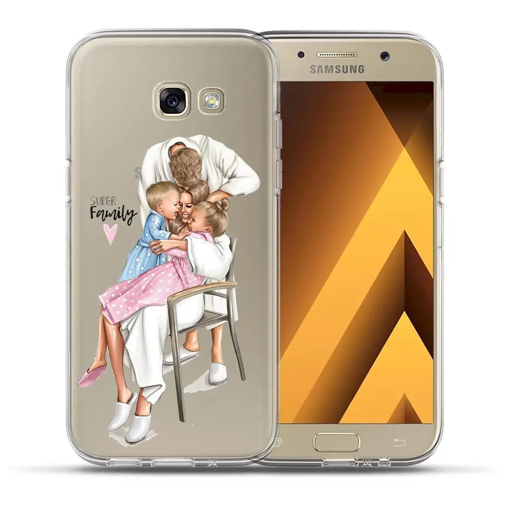 Для мам и детей, девочек бампер печати чехол для samsung Galaxy A50 A30 A70 A40 A10 A20 A60 A70 A6 A8 плюс A7 A9 Мягкий силиконовый чехол из ТПУ - Цвет: 6126