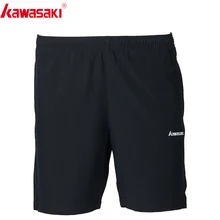 Kawasaki homme short de Badminton short de Tennis de Table entraînement short noir Polyester short de sport homme SP-R3664