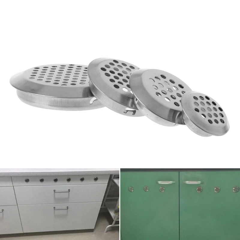 Air Vents Stainless Steel Round Vent Mesh Hole for Bathroom