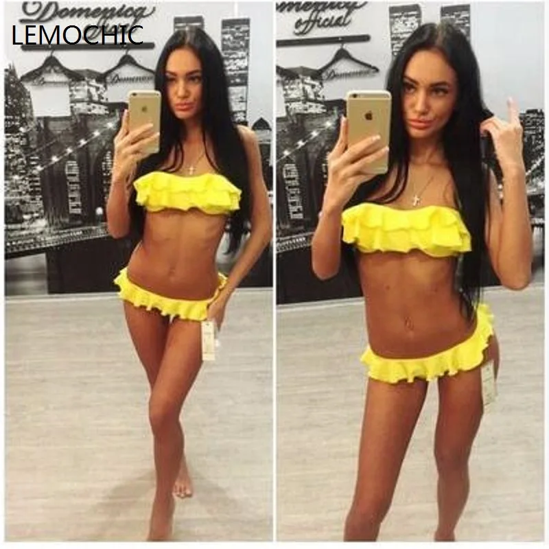 LEMOCHIC высокое качество плюс размер купальник пляжи купальные места горячие