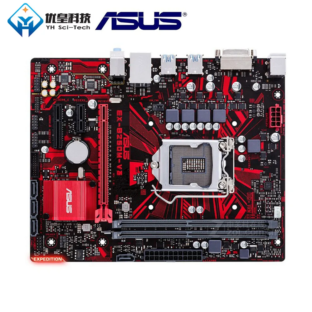 Asus EX-B250M-V3 Intel B250 Original Used Desktop Motherboard LGA 1151 Core i7/i5/i3/Pentium/Celeron DDR4 32G Micro ATX