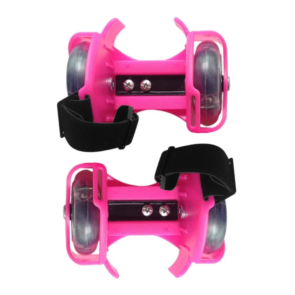 

3-Colors Light Flashing Roller Small Whirlwind Pulley Adjustable Simply Roller Skating Shoes with Dual Wheels light drop shippin