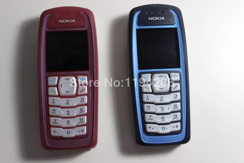 3100 фирменный разблокированный Nokia 3100 GSM бар 850 мАч Поддержка Русский Keybaord дешевый мобильный телефон 100 шт DHL