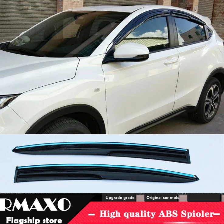 Для HONDA Vezel 2015 2018 HRV Пластиковый оконный козырек Vent Shades Защита от солнца и дождя для
