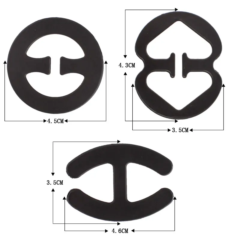 

strap cross belt clips straps bra slip buckles underwear strap buckles convenient button fixed intimate accessories
