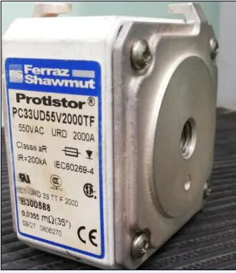 Предохранители: PC33UD55V2000TF 5 URD 33 TTF 2000 B300588 / PC33UD50V2250TF 2250A K300757 aR | Автомобили и