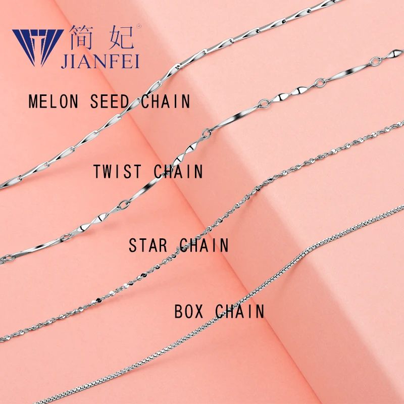 

Chain Europe Style Jewelry for Women Girl Gift 925 sterling silver necklace 7
