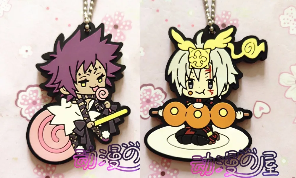D.Gray man Оригинальные японские аниме фигурки резиновые силиконовые с приятным