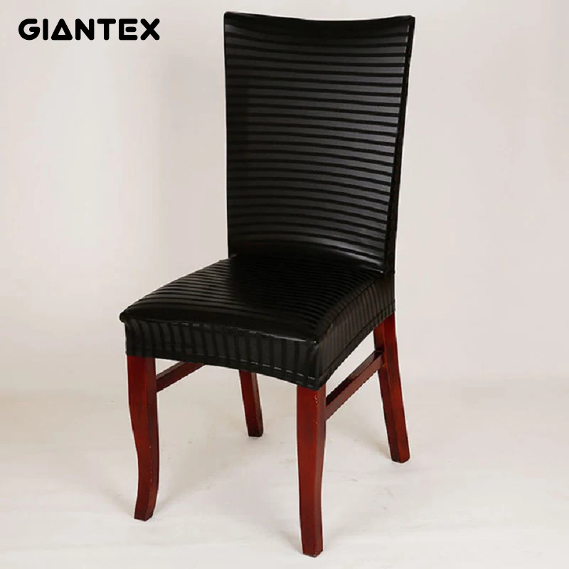 

PU Leather Elastic Modern Dining Chair Covers for kitchen pokrowce na krzesla funda silla housse de chaise stoelhoezen eetkamer