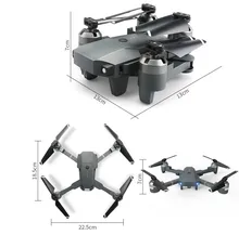 New Foldable RC font b Drone b font With 30w WIFI Camera 2 4G 4CH 6