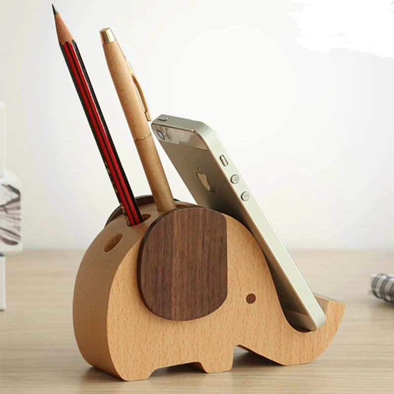 

Multi-function Elephant Pen Holder Lazy Mobile Phone Holder Mobile Phone Stand Desktop Display