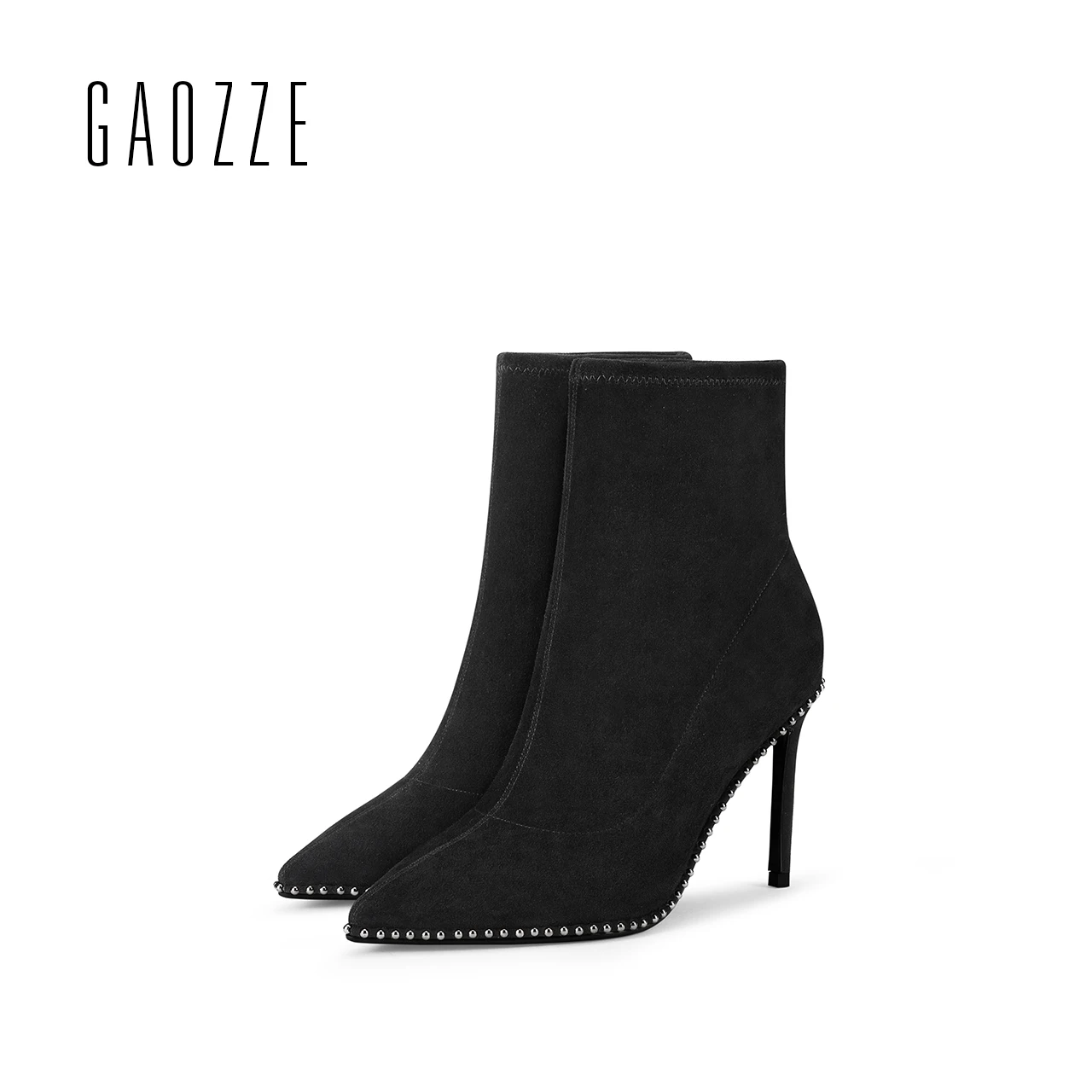 GAOZZE ankle boots for women winter 2017 new women winter boots high