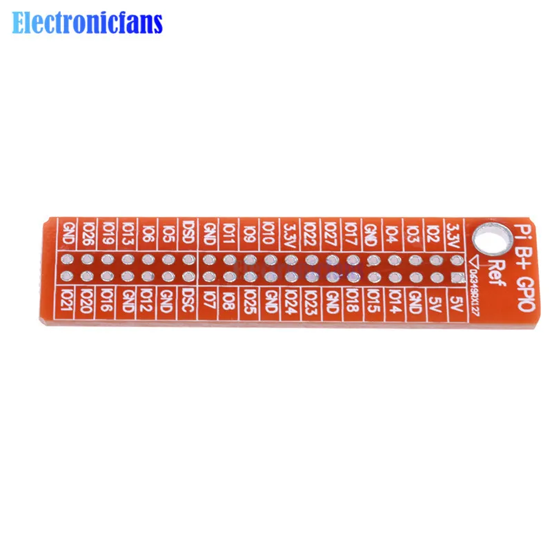 

GPIO Ref Double side Board Compatible Raspberry Pi Type 3 / B+ / 2 Model B