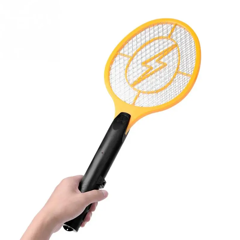 Cordless Battery Powered Hand Racket Electric Mosquito Swatter Insect