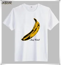 American Rock and Roll Band The Velvet Underground Banana O Neck Short Sleeve Cotton T Shirts Plus Size Pop Art Tee S-3XL