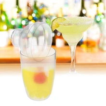 300 мл/500 мл смолы шейкер для коктейлей Миксер для вина мартини питьевой шейкер Бостонского стиля для вечерние Бар Инструмент