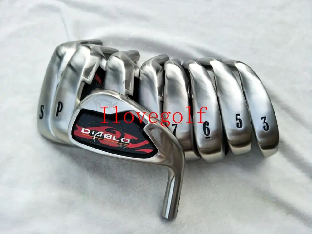 

9PCS Golf Clubs Diablo Forged Golf Irons Diablo Forged Clubs Golf 3-9PS Regular/Stiff Graphite/Steel Shafts DHL Free Shipping