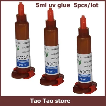 

3pcs/lot 5ml high quality UV Glue LOCA Liquid Optical Clear adhesive for iPhone Samsung glass lens RepairWholesale free shipping