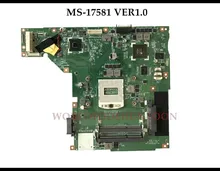 عالية الجودة ل msi GP70 laptop motherboard MS-17581 VER1.0 SR17E HM86 PGA947 N14M-GE-S-A2 100% اختباره بالكامل الشحن مجانا(China)