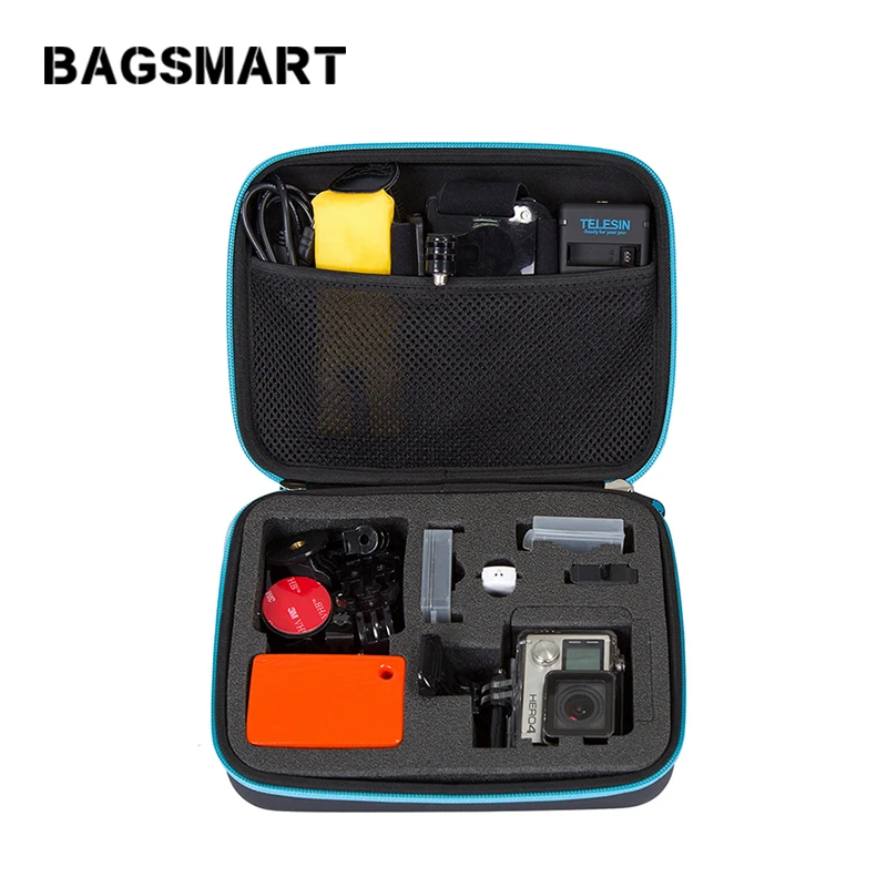 

BAGSMART GoPro Hero 1 2 3+ 4 Accessories Camera Protector Bag For Small size