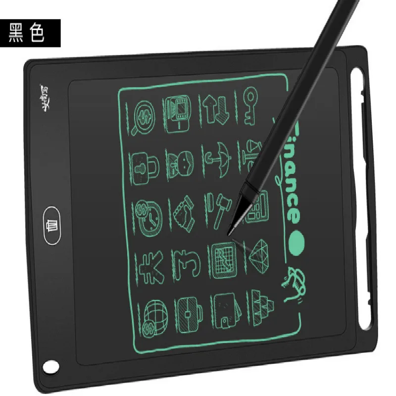 8.5'' Portable LCD Writing Tablet Electronic Notepad Drawing Graphics Board With Stylus Pen With Battery for Children Painting