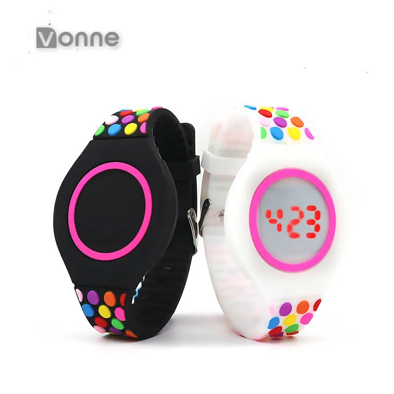 

Silicone led watches and watches couples