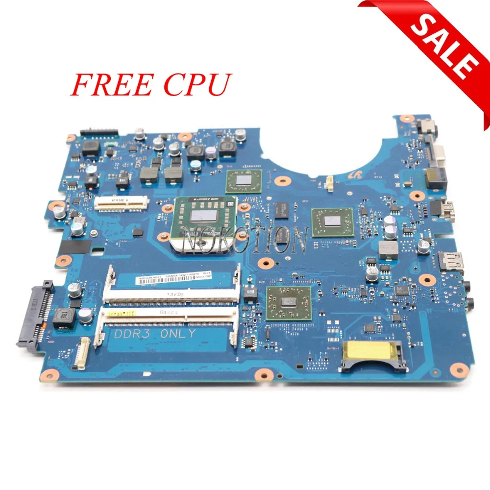 NOKOTION BA92-06827A BA92-06827B ل samsung NP-R525 R525 اللوحة المحمول AMD DDR3 BA41-01360A ATI GPU شحن وحدة المعالجة المركزية