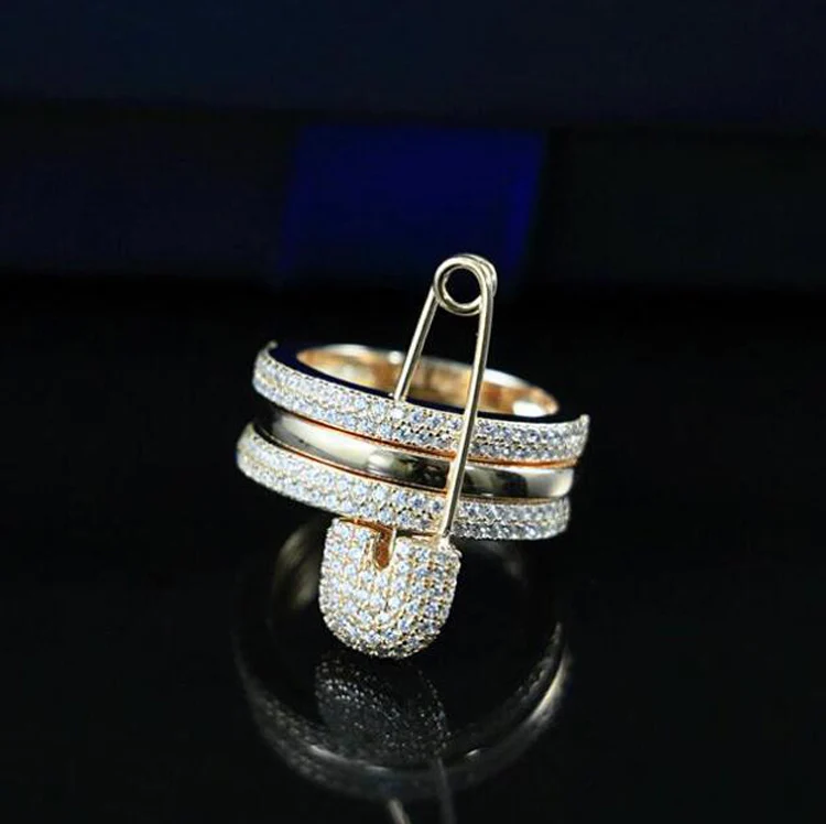 Новинка популярные комплекты колец с тремя кольцами кольцо кластерной пряжкой