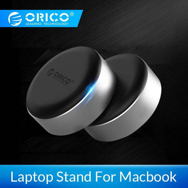 

ORICO Laptop Stand Aluminum Portable Cooling Pad For MacBook Laptop Cool Ball Heat Dissipation Skidproof Pad Cooler Stand 2 PCS