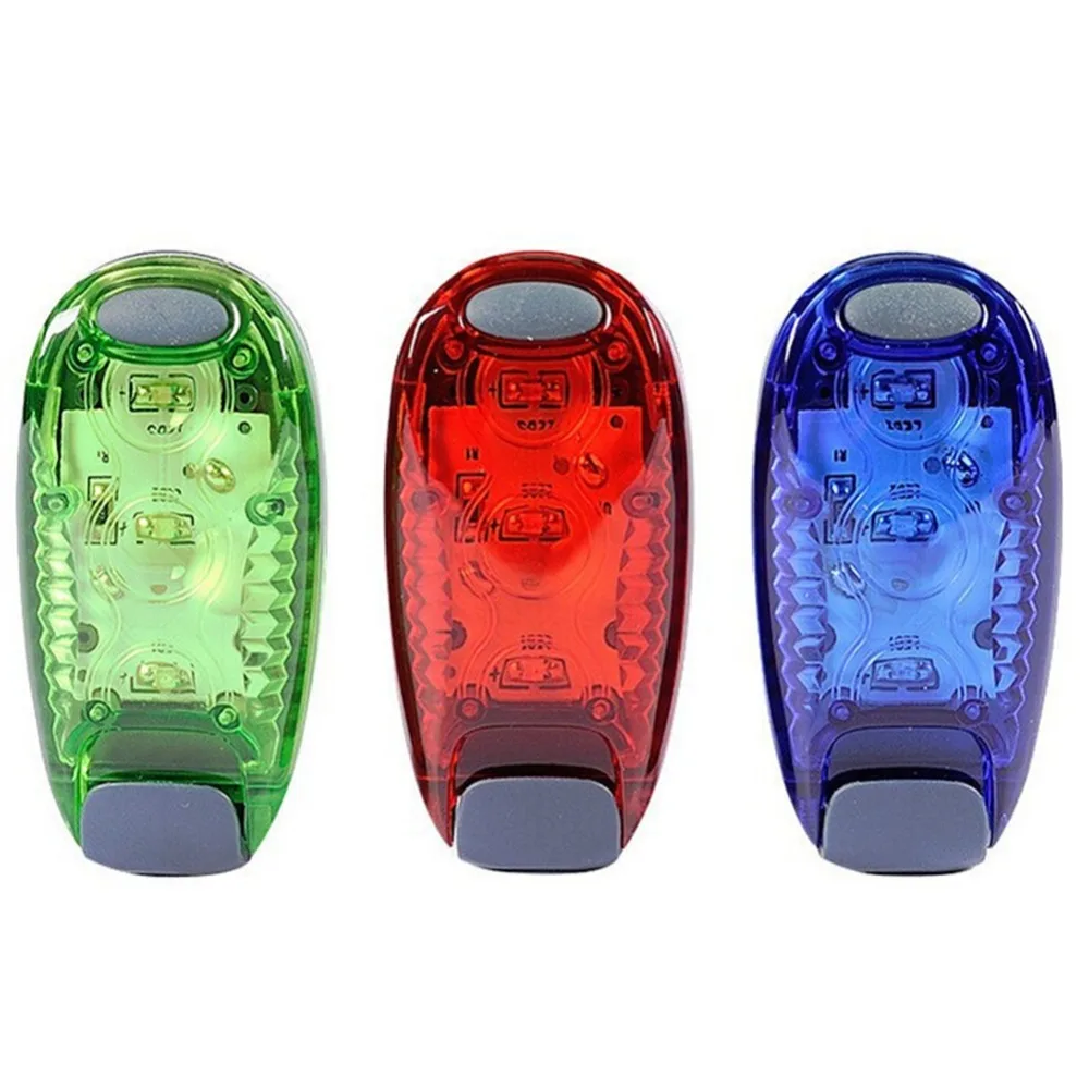 Sale Multi-function LED Safety Light Cycling Lights Bicycle Part Clip On Running Warning Light Reflective Gear Nighttime Cycling 0