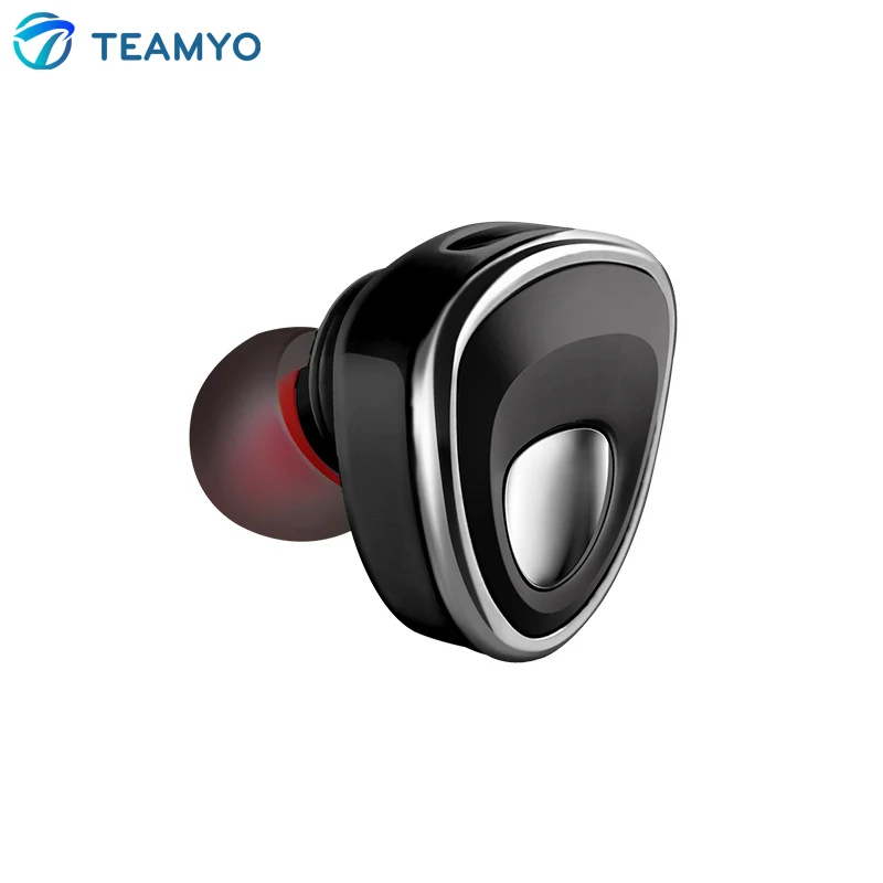 Teamyo Bluetooth Headset Mini Style Wireless Bluetooth Earphone Sport Wireless Music Handsfree Car Driver Headset