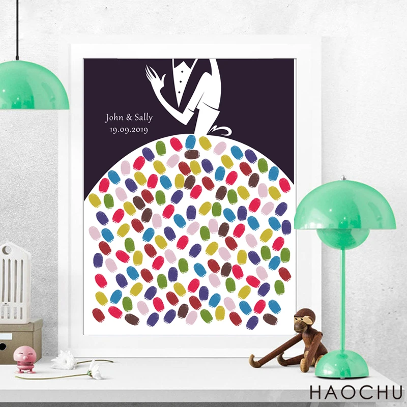 Creative-Canvas-Fingerprint-Signature-DIY-Guest-Book-For-Angel-First-Holy-Communion-Souvenir-Gift-For-Girls