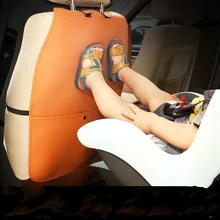 Детское защитное покрытие для сиденья автомобиля, защита от ударов, Защита спины, анти-износ, коврик Cubierta De asietos Para Bebe